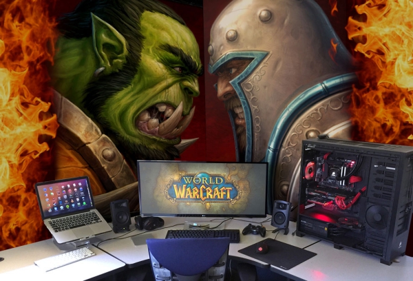 Nápady a tipy do herny pro náruživé hráče Nálepky na zeď World of Warcraft